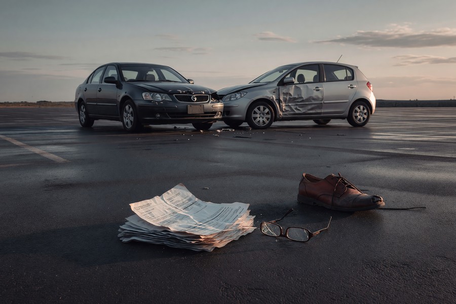 Split-limit liability coverage diagram showing per-person, per-accident, and property damage amounts