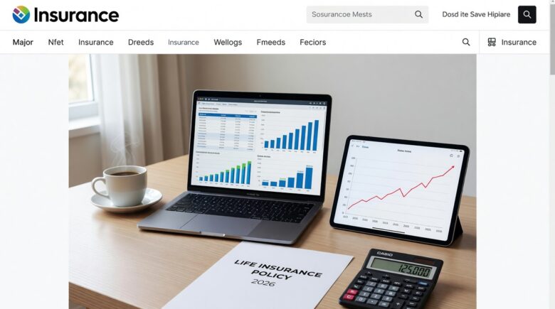 Person reviewing life insurance coverage options and calculating how much life insurance they need in 2026