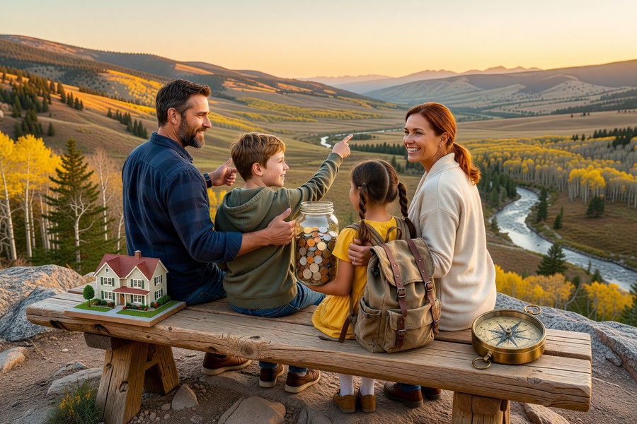 Comparison chart showing four life insurance calculation methods and their resulting coverage amounts for a 35-year-old earning $80,000