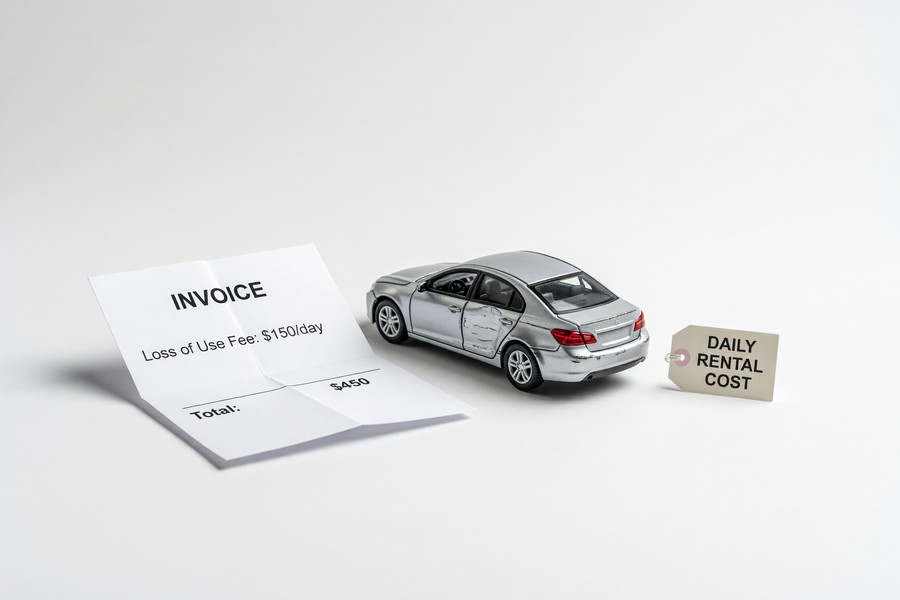 Diagram comparing bodily injury liability versus property damage liability coverage components side by side