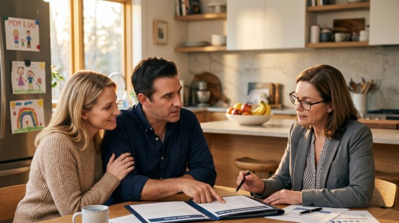 Side-by-side comparison chart of group life insurance and term life insurance coverage options