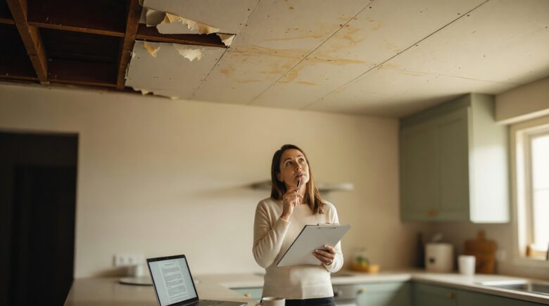 Homeowner weighing whether to file a homeowners insurance claim or pay for repairs out of pocket